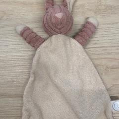 Doudou  lapin rose et blanc, gisa salatu by IKEA Liège iLost erabiliz