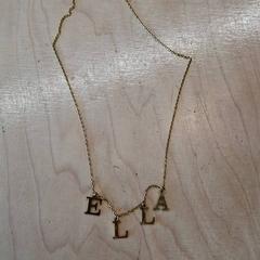 Collier avec pendentif prénom, as reported by IKEA Lyon Grand Parilly using iLost