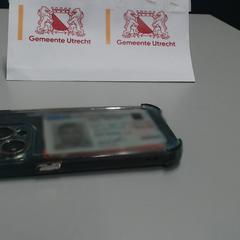 Mobilný telefón iPhone, ako bolo nahlásené Gemeente Utrecht pomocou iLost