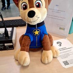 Brinquedo, como reportado por IKEA Grenoble utilizando o iLost