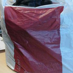 Plastic tas met werkkleding, gemeldet von Connexxion Zeeland über iLost