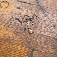 Necklace 2 hartjes, as reported by Into The Great Wide Open using iLost