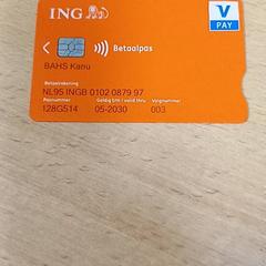 Bankpas ing Kanu, gemeldet von Qbuzz GD Groningen HS über iLost