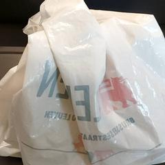 Väska Plastiek tas, rapporterat av Centraal magazijn med iLost