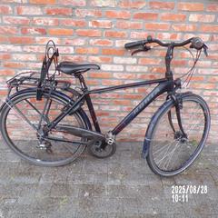 Bizikleta Norta, heren, zwart, blauw, rood, gisa salatu by Fietsdepot Leopoldsburg iLost erabiliz