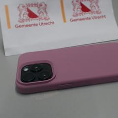 Mobiltelefon iPhone, amint azt Gemeente Utrecht az iLost segítségével jelentette.