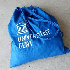 가방 - Stoffen tas blauw, iLost를 사용하여 Regio Oost-Vlaanderen에 보고됨