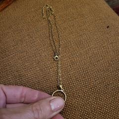 Gouden ketting met hanger, som rapportert til iLost