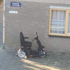 Scootmobiel, ha sido reportado a iLost