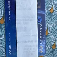 NS Businesscard, gerapporteerd met iLost