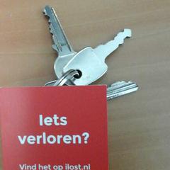 Sleutelbos, zoals gemeld door Connexxion Hoekse Waard/Goeree Overflakkee met iLost