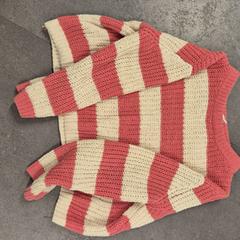 Jersey infantil gestreept roze/wit, segundo informou Avonturenpark Hellendoorn usando iLost