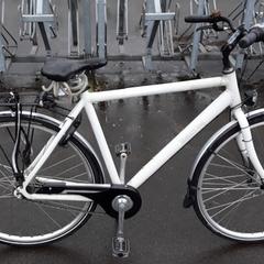 Fiets minerva  Wit, zoals gemeld door Fietsdepot Hasselt met iLost