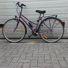 Bicicletta tourney Paars, come riportato da Fietsdepot Hasselt utilizzando iLost