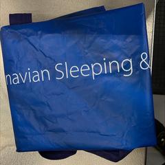Modrá taška jysk, amint azt IKEA Brno az iLost segítségével jelentette.