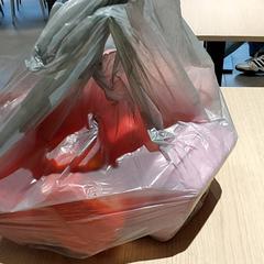 İLost kullanarak Regio Antwerpen - Brussel tarafından bildirildiği gibi Çanta - plastieken tas