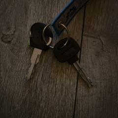 Scooter sleutels met met hanger, jak bylo nahlášeno na iLost