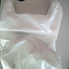 Bolsa de plástico, segundo informou Twisto usando iLost