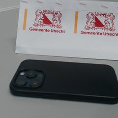 İLost kullanarak Gemeente Utrecht tarafından bildirildiği gibi Cep telefonu BLAUW iPhone