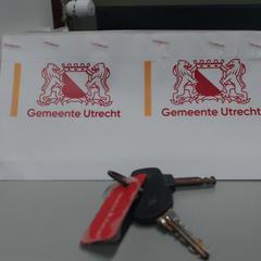 Nøkkel, som rapportert av Gemeente Utrecht ved bruk av iLost