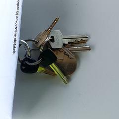 Keys, as reported by Centraal magazijn using iLost