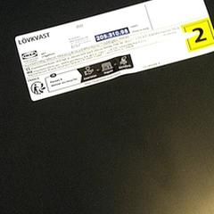 Tapa, segons ha informat IKEA Gent mitjançant iLost