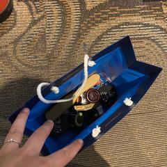 Taška met spullen, jak nahlášeno Haven Hotel Rotterdam pomocí iLost