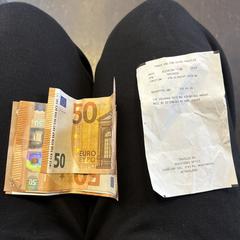 Geld bij pinautomaat station Utrecht Centraal، كما تم الإبلاغ عنه عبر iLost
