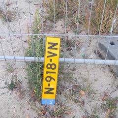 Kentekenplaat, segons s'ha informat a iLost