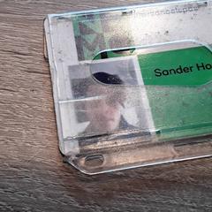 Business card, as reported by EBS Tramplein using iLost