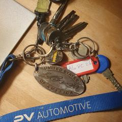 Key chain, gerapporteerd met iLost