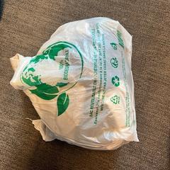 Plastový sáčok Plastiek, wit en groen, ako bolo nahlásené Regio West-Vlaanderen pomocou iLost