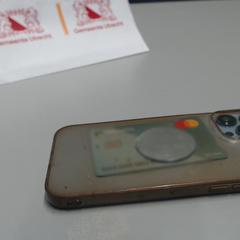 Mobiele telefoon iPhone, zoals gemeld door Gemeente Utrecht met iLost