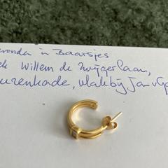 Oorbel, goud? がiLostに報告されました