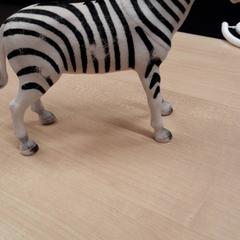 Hračka Zebra, jak nahlášeno IKEA Linköping pomocí iLost