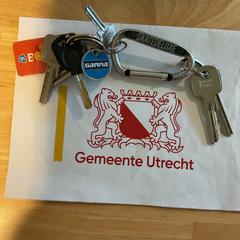 Klíčenka, jak nahlášeno Gemeente Utrecht pomocí iLost