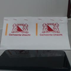 Teléfono móvil zwart Samsung, ha sido reportado por Gemeente Utrecht con iLost
