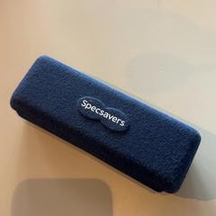 Glasses case with glasses Blauw specsaver, as reported by Familiepark Drievliet using iLost
