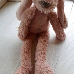 Plüss Roze konijn, amint azt DierenPark Amersfoort az iLost segítségével jelentette.