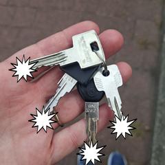 Sleutelbosje, som rapporterats till iLost