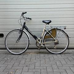 Bicicleta Thompson Zwart goud, segundo informou Fietsdepot Hasselt usando iLost