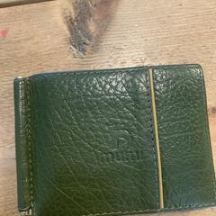 Groene portemonnee / green wallet "Mumi", as reported to iLost
