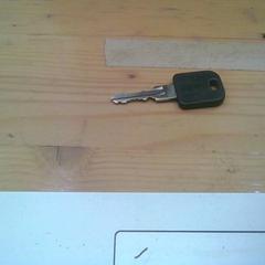 Bicycle key, as reported by Pukkelpop Festivalterrein using iLost