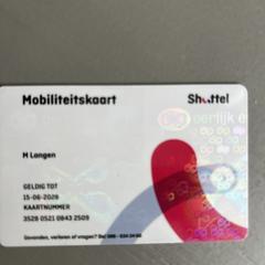 Mobiliteitskaart Shuttel, iLost'a bildirildiği gibi