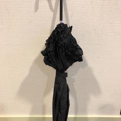 Zwarte paraplu met stippen, as reported by Jaarbeurs using iLost