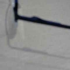 Brille blauw, gemeldet von Walibi Holland über iLost