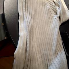 Sweater Gilet blanc cassé fermeture eclair, as reported by IKEA Paris - Plaisir using iLost