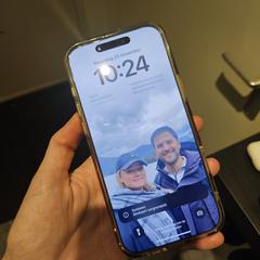 White iPhone, amint azt az iLostnak jelentették.