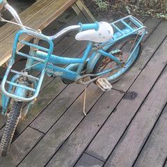 Blauwe kinderfiets, come riportato a iLost