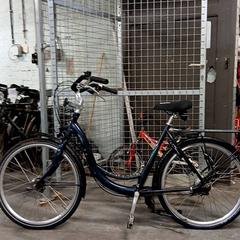Sykkel Donkerblauw Union, som rapportert av Fietsdepot Hasselt ved bruk av iLost